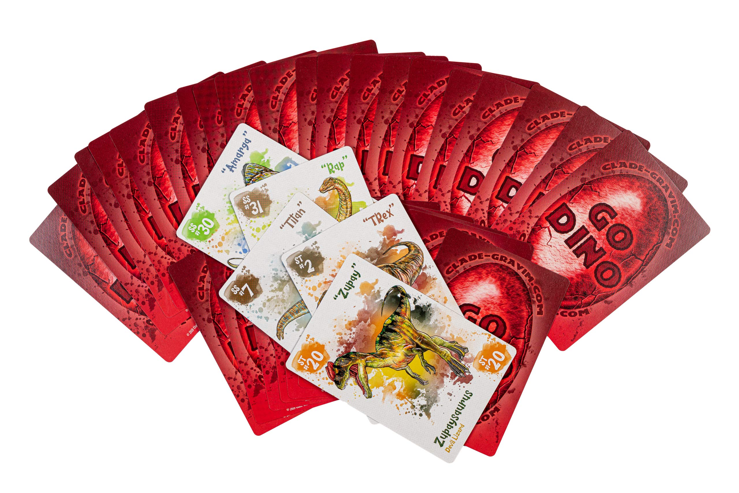 Dinosaur Card Games Bundle - Old Bones & Go Dino Playing Cards Set | Family Board Games for Kids & Adults | Perfect for Game Nights, Birthday Parties & Educational Fun