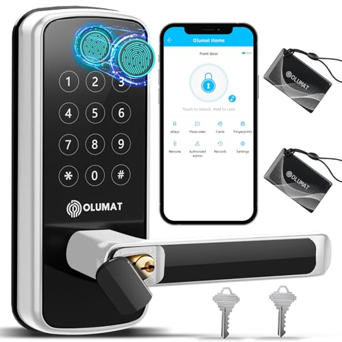 Silver Smart Lock