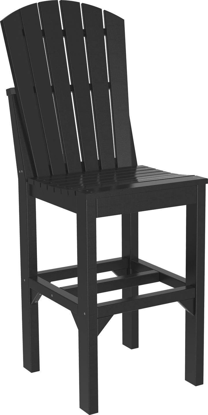 Premium Adirondack Bar Height Side Chair - Outdoor Patio, Deck, and Garden Seating - Durable & Weather-Resistant for Backyard, Poolside, and Porch Relaxation