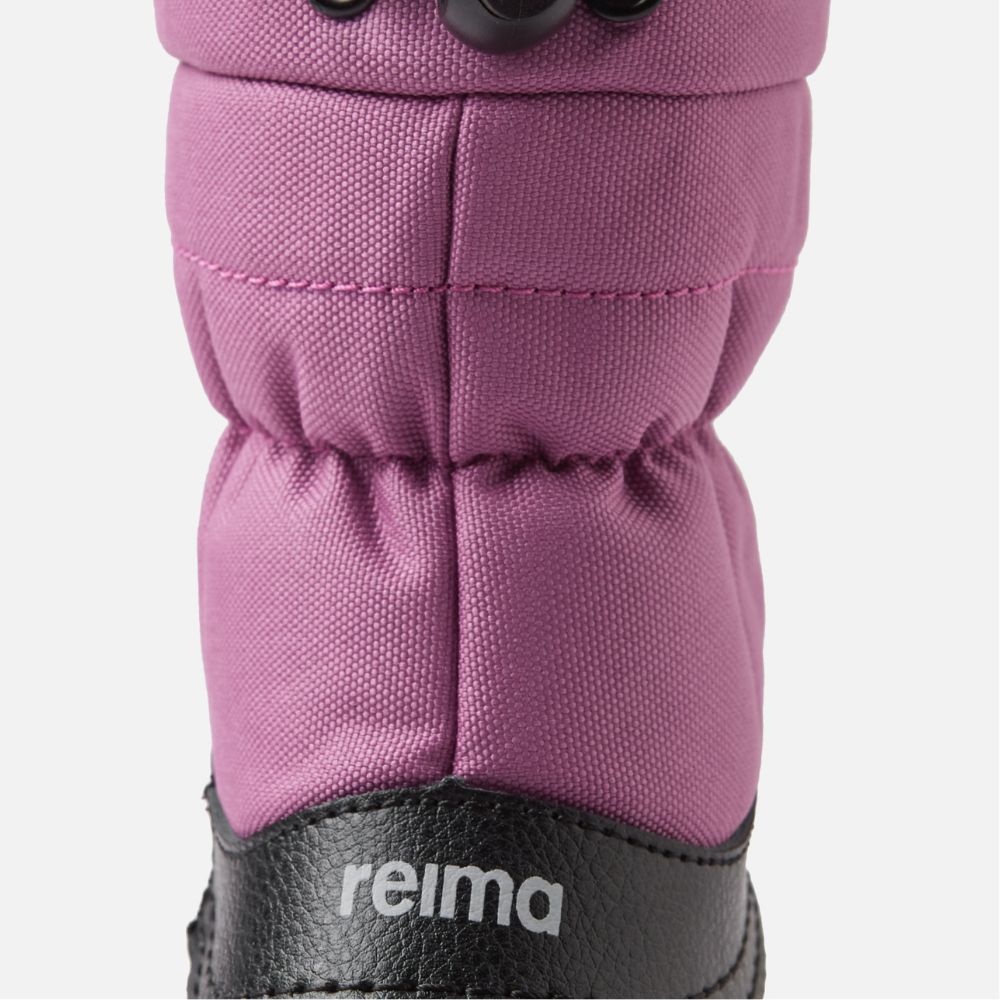 Reima Nefar Kids Snow Boots - Waterproof Winter Boots for Boys & Girls, Insulated Warm Snow Shoes, Red Violet UK 11 (US 12) - Perfect for Snow Play, Sledding & Cold Weather Outdoor Activities