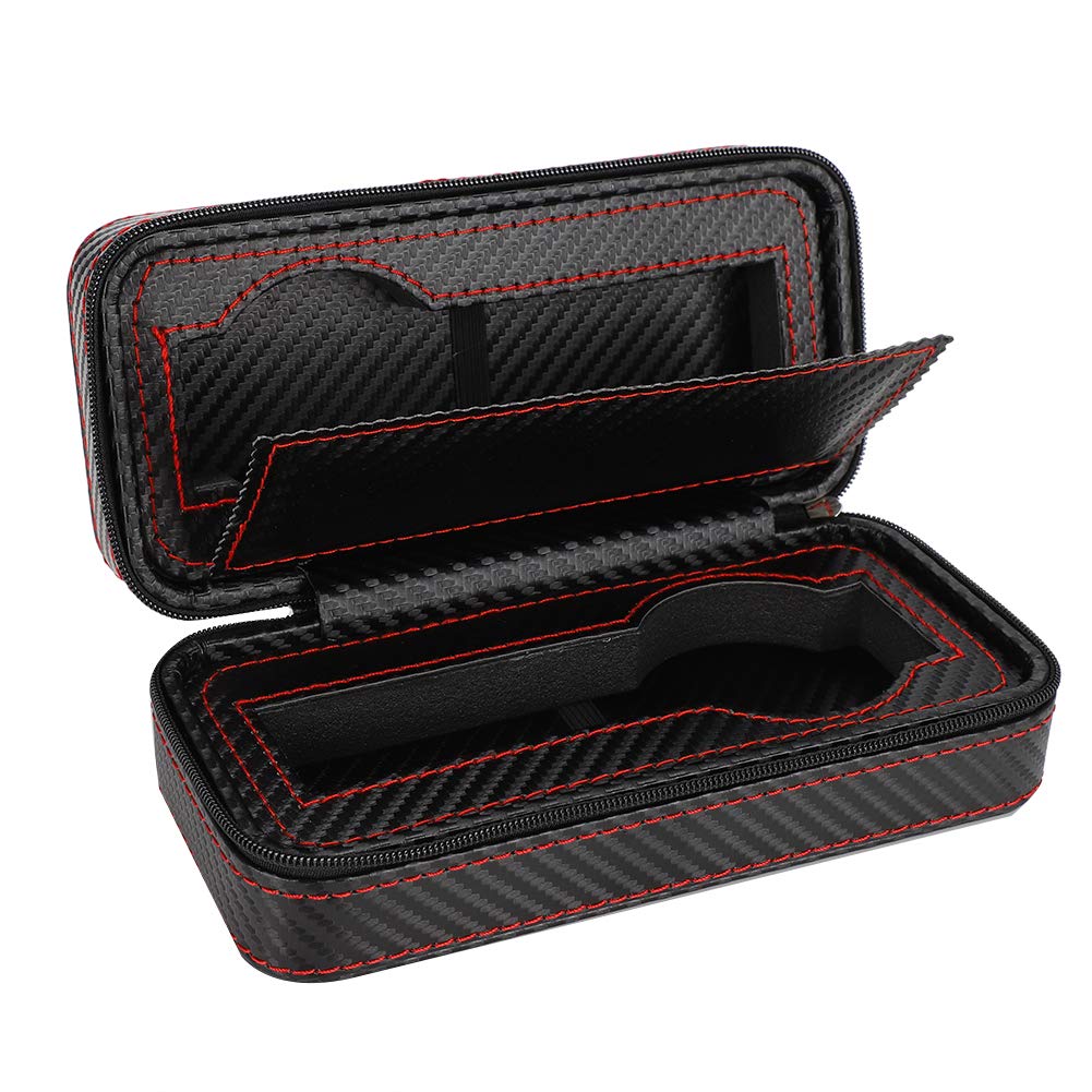 Premium Watch Display Box Organizer - 2 Grids Watch Case with Clear Lid for Wristwatch Storage & Collection | Perfect for Jewelry Shops, Watch Enthusiasts & Travel Organization