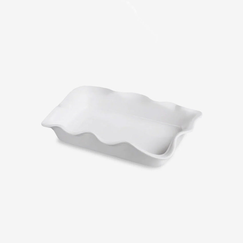 Beatriz Ball Vida Nube White Guest Towel Holder - Elegant Bathroom Accessory for Powder Rooms & Guest Bathrooms