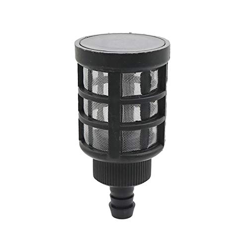 **15mm Green Garden Micro Irrigation Hose Mesh Filter - Gauze Net Water Pump Protector for Clean Water Flow - Perfect for Drip Irrigation Systems & Hydroponics (1 Piece)**