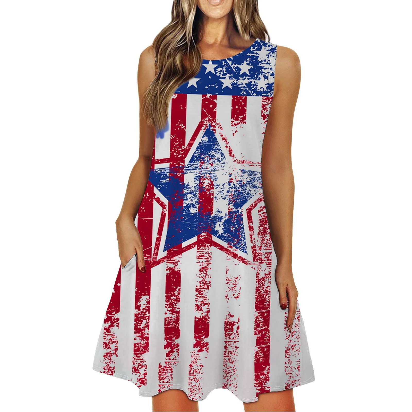 Women's Floral Backless Mini Dress - Sleeveless Summer Casual Swing Beach Dress with Spaghetti Straps | Perfect for Beach Vacations, Pool Parties & Summer Outings