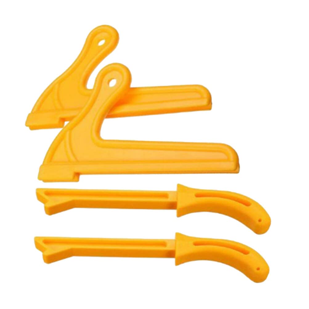 DOITOOL 4PCS Woodworking Push Sticks - Safety Tools for Table Saws & Band Saws - Perfect for Carpentry & DIY Projects