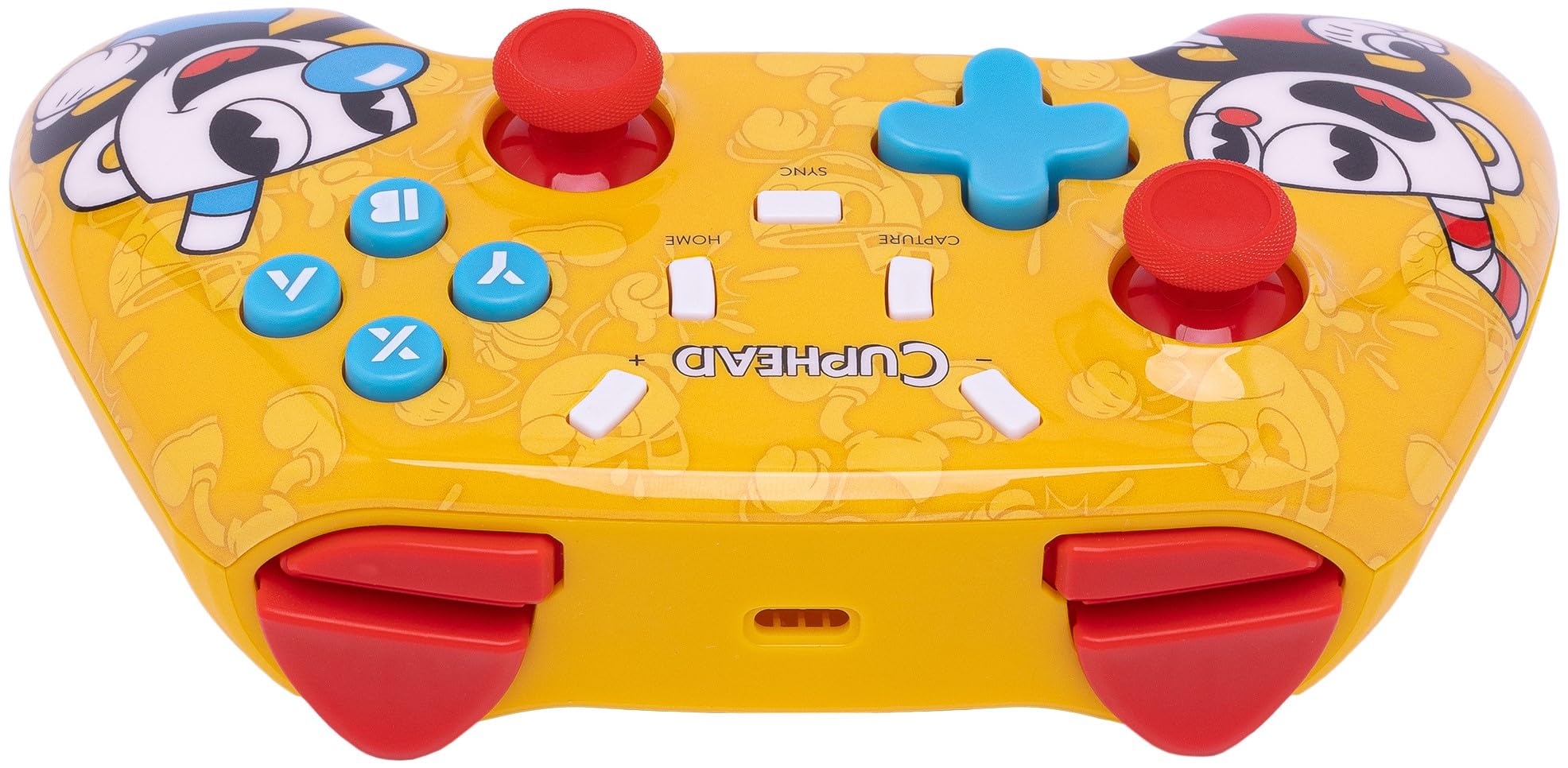 Wireless Controller for Nintendo Switch - Cuphead Edition | Compatible with Switch Lite & OLED | Ergonomic Design for Gaming Comfort | Perfect for Cuphead Fans & Multiplayer Gaming