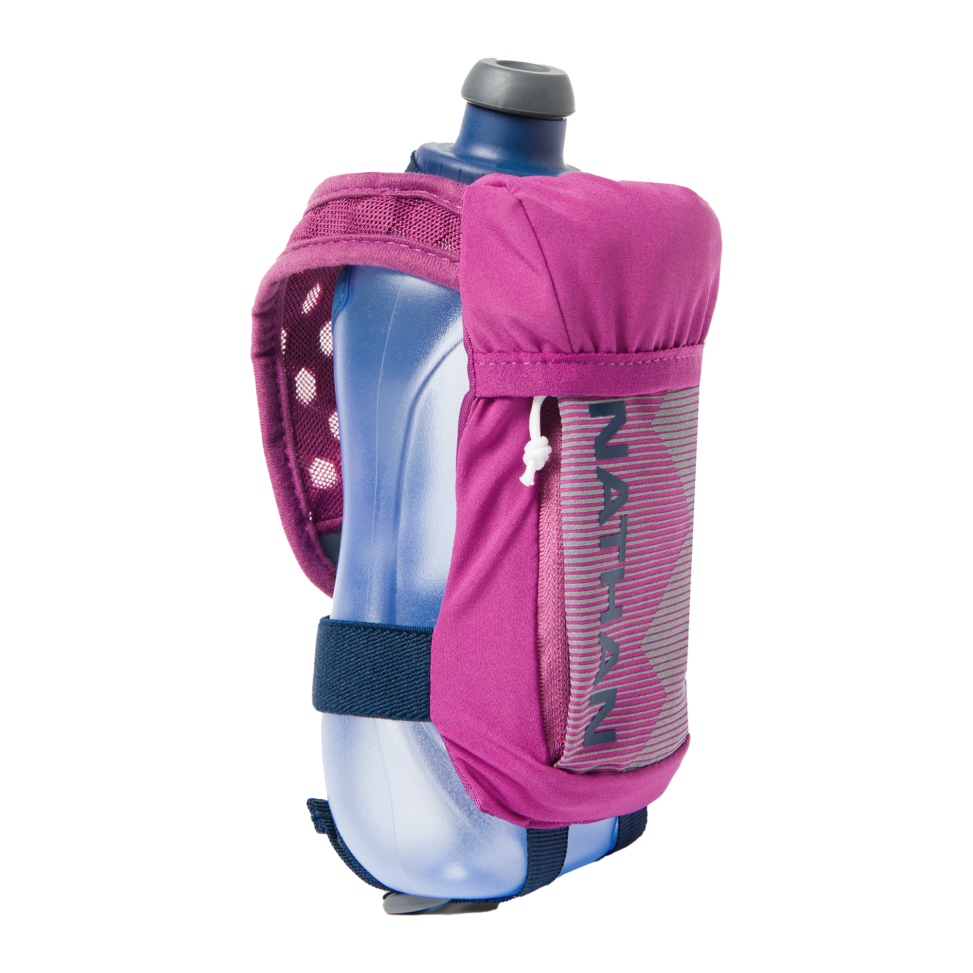 Quick Squeeze Plus 18oz Handheld Water Bottle - Leakproof Sports Water Bottle for Gym, Running, Hiking & Outdoor Activities - BPA Free Squeeze Bottle with Carabiner Clip