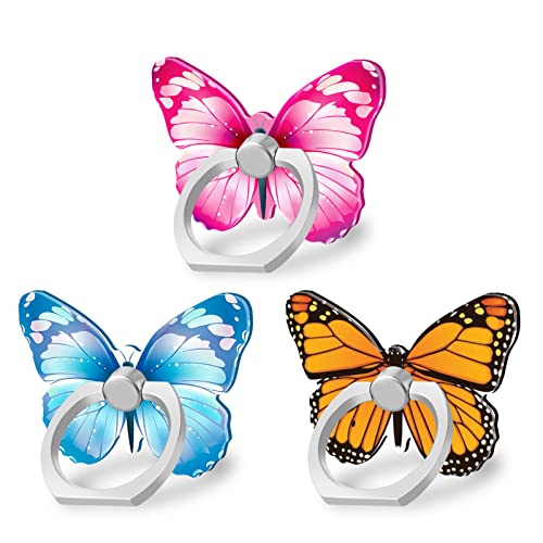 Pink Blue Orange Butterfly