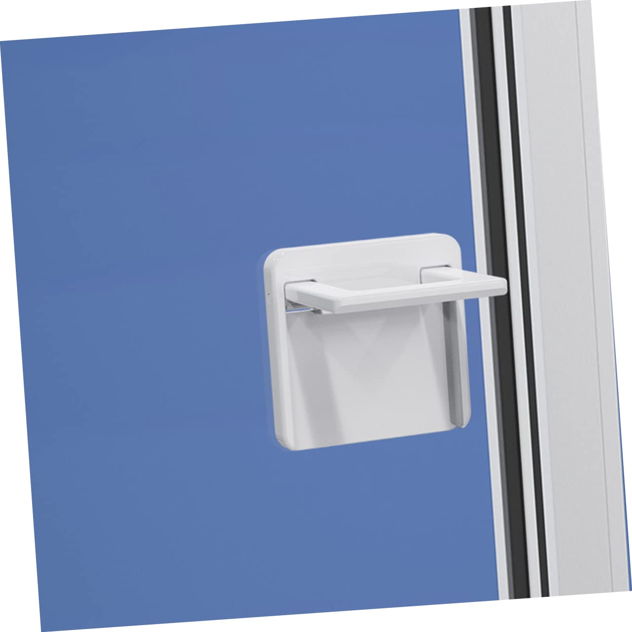 4-Pack Childproof Door Locks - Safety Sliding Door & Window Locks for Kids - No Drill Adhesive Handle Locks for Cabinets, Closets & Drawers - Perfect for Baby Proofing Homes & Child Safety