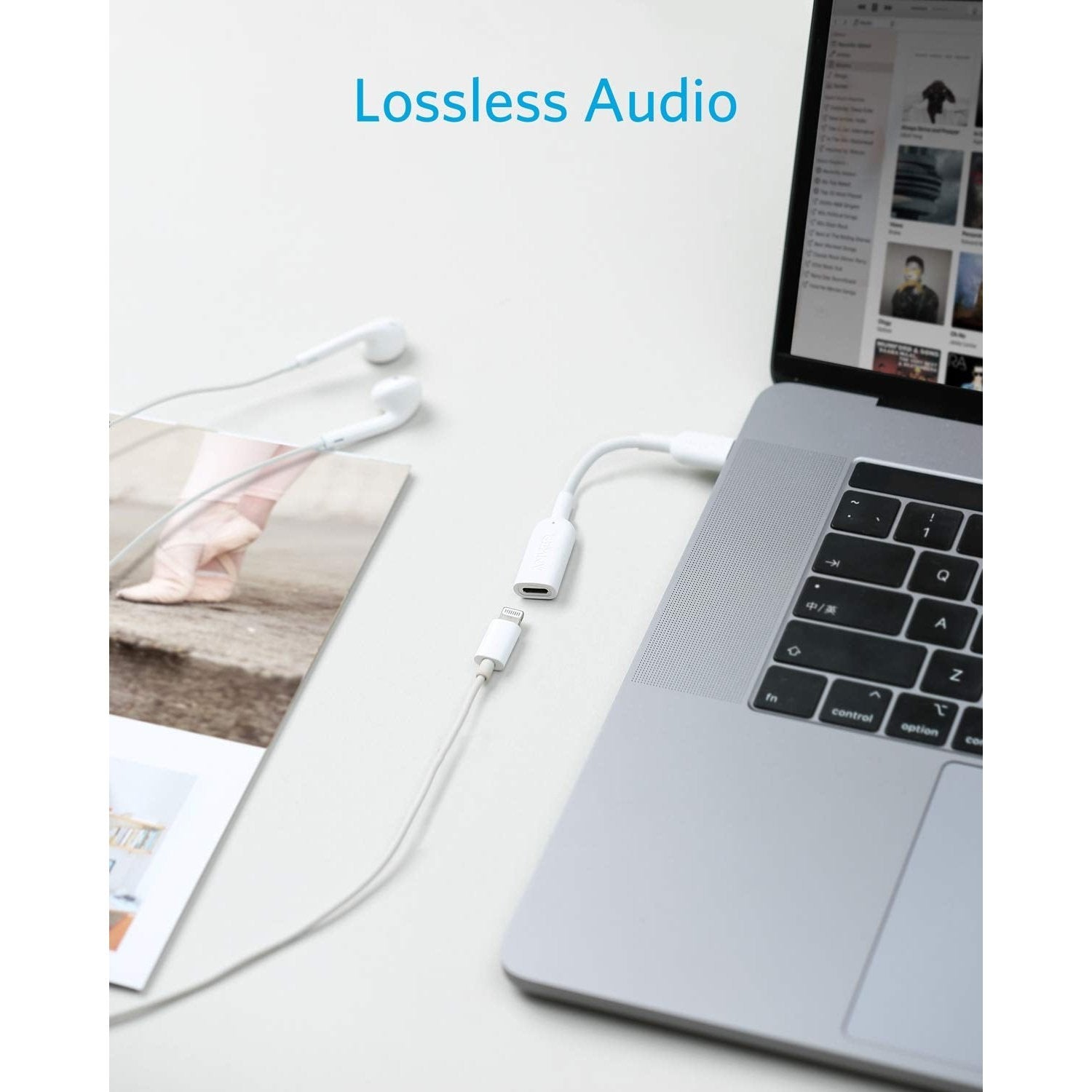 Anker USB C to Lightning Audio Adapter - High Quality Digital Audio Converter for iPhone & iPad - Perfect for Car, Home & Travel Music Listening
