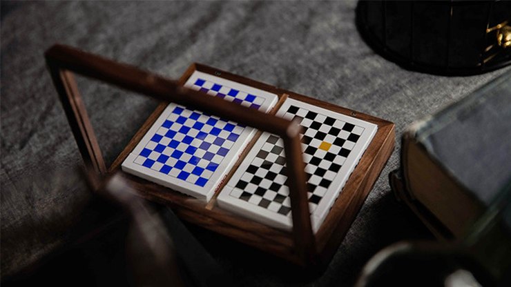 Premium Wooden Playing Card Collection Box - Holds Two Decks | Elegant Storage for Poker, Magic Tricks & Card Games | Perfect Gift for Card Enthusiasts & Collectors