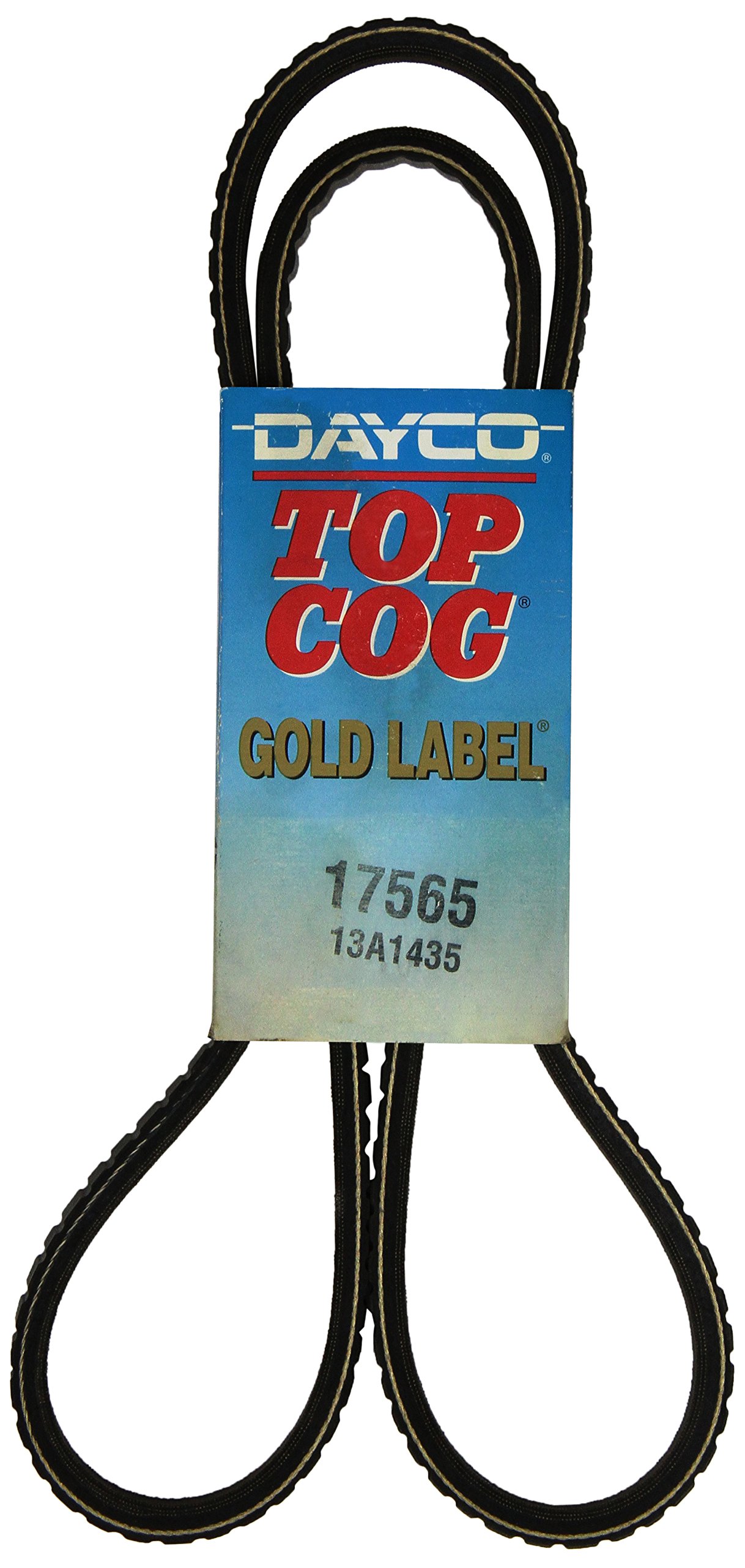 Dayco 17565 Premium Black Fan Belts - High-Performance Replacement for Automotive Cooling Systems | Ideal for Cars, Trucks & SUVs