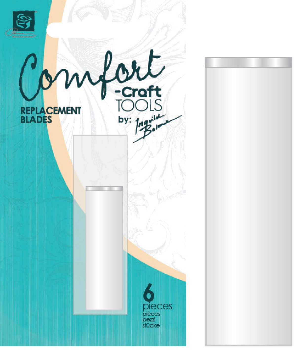 Prima Marketing 655350891244 Blade C Scrapbooking Tool - Precision Crafting Knife for Paper Cutting, Card Making & DIY Projects - Perfect for Scrapbookers, Artists & Craft Enthusiasts