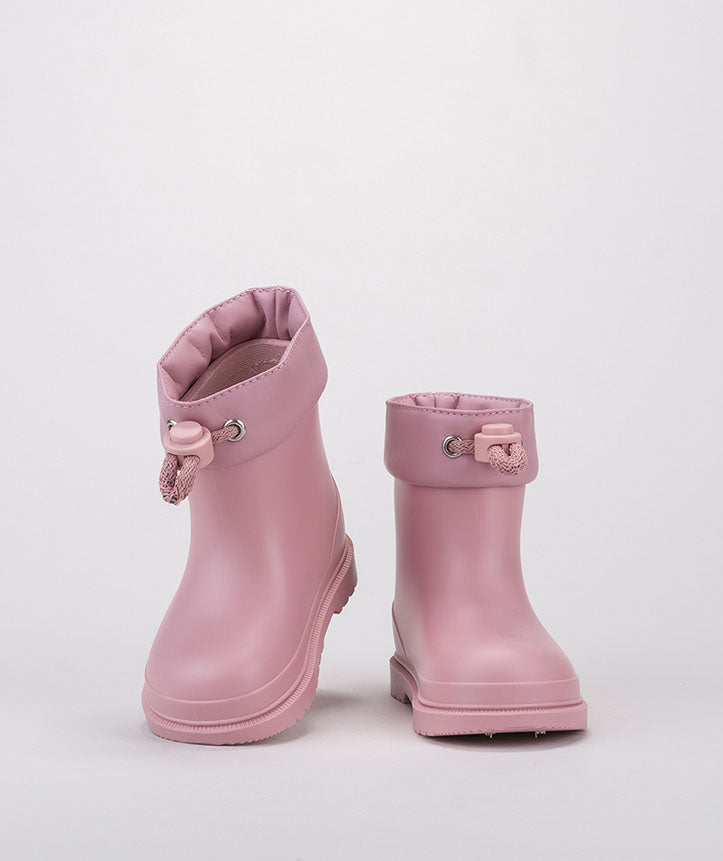 Igor Girl's Bimbi MC Rain Boots - Pink Waterproof Kids Boots for Girls, Non-Slip Comfortable Outdoor Play, Puddle Jumping & Spring Fashion