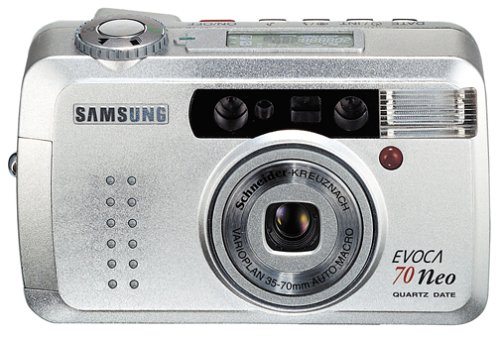 Samsung Evoca 70NEO QD Zoom Date 35mm Film Camera - Vintage Style Point & Shoot for Travel, Street Photography & Everyday Use