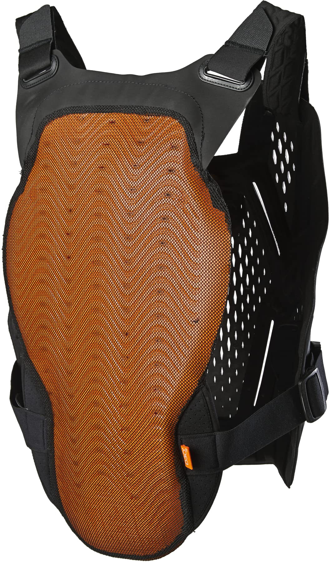Fox Racing Raceframe Impact SB CE D3O Motocross Chest & Back Protector - Black (L/XL) | CE Certified Safety Gear for Off-Road Racing & MX Riding