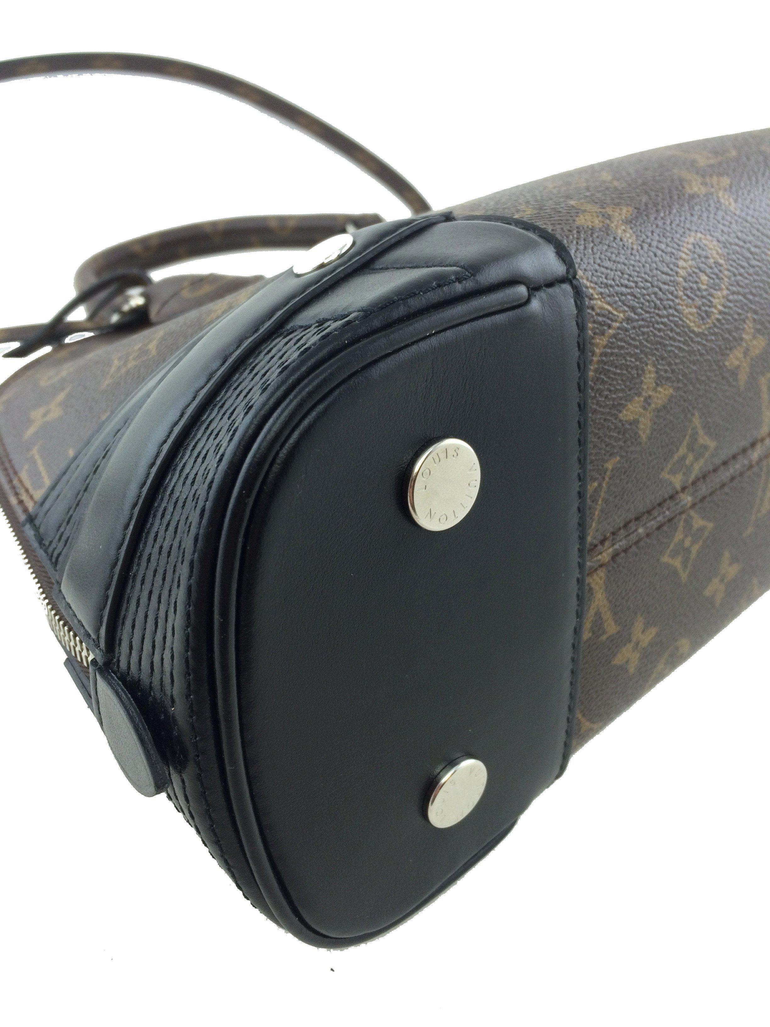 Authentic Louis Vuitton Limited Edition Shiny Monogram Canvas Alma PM Handbag - Luxury Designer Shoulder Bag for Women, Perfect for Parties, Date Nights & Special Occasions
