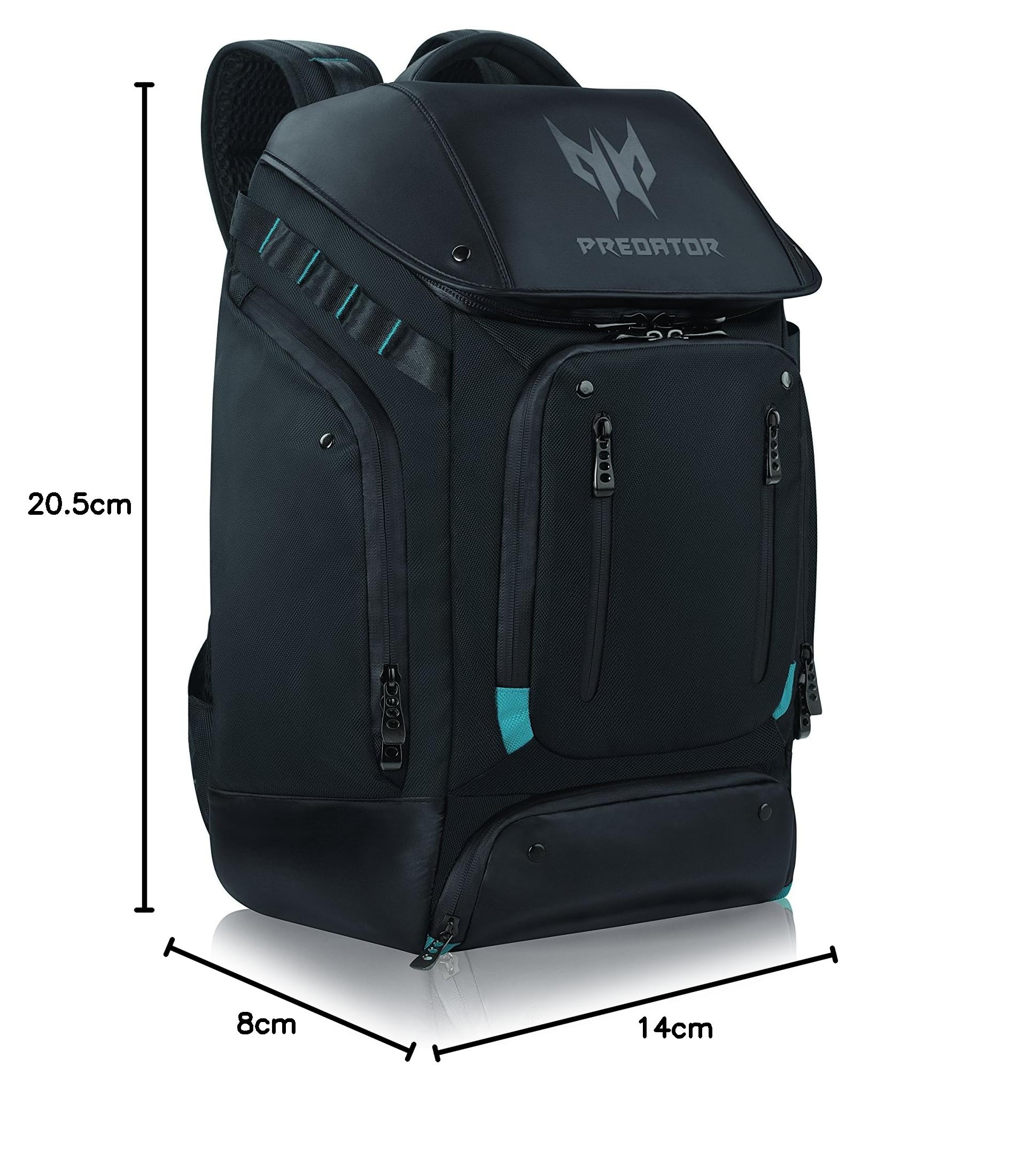 Acer Predator PBG591 Gaming Backpack - Water Resistant & Tear Proof Laptop Backpack for 17.3