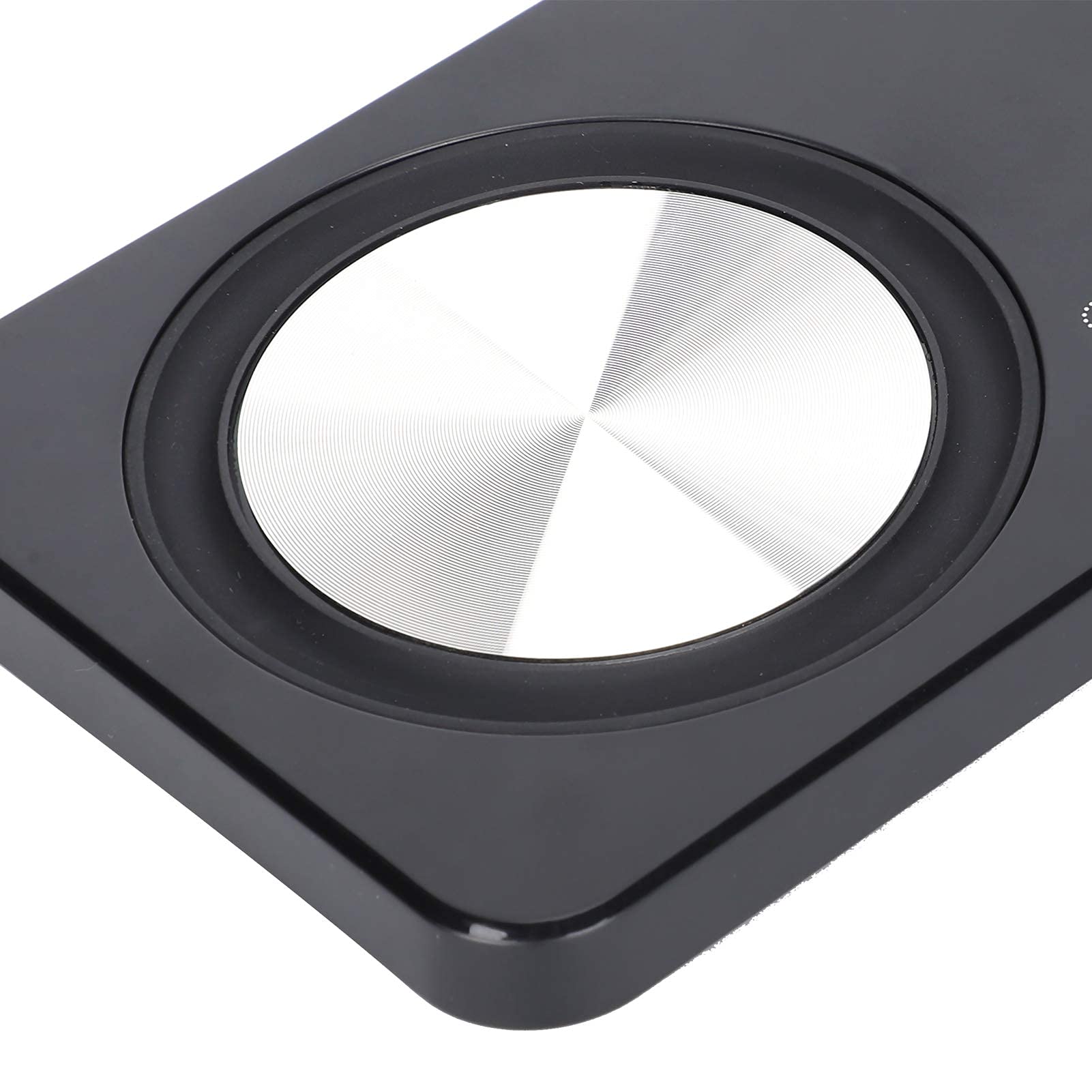 Smart Coffee Warmer & Wireless Phone Charger 2-in-1 Pad - Auto Shut Off, Constant 55°C Heating - Black - Perfect for Office, Home & Car Use