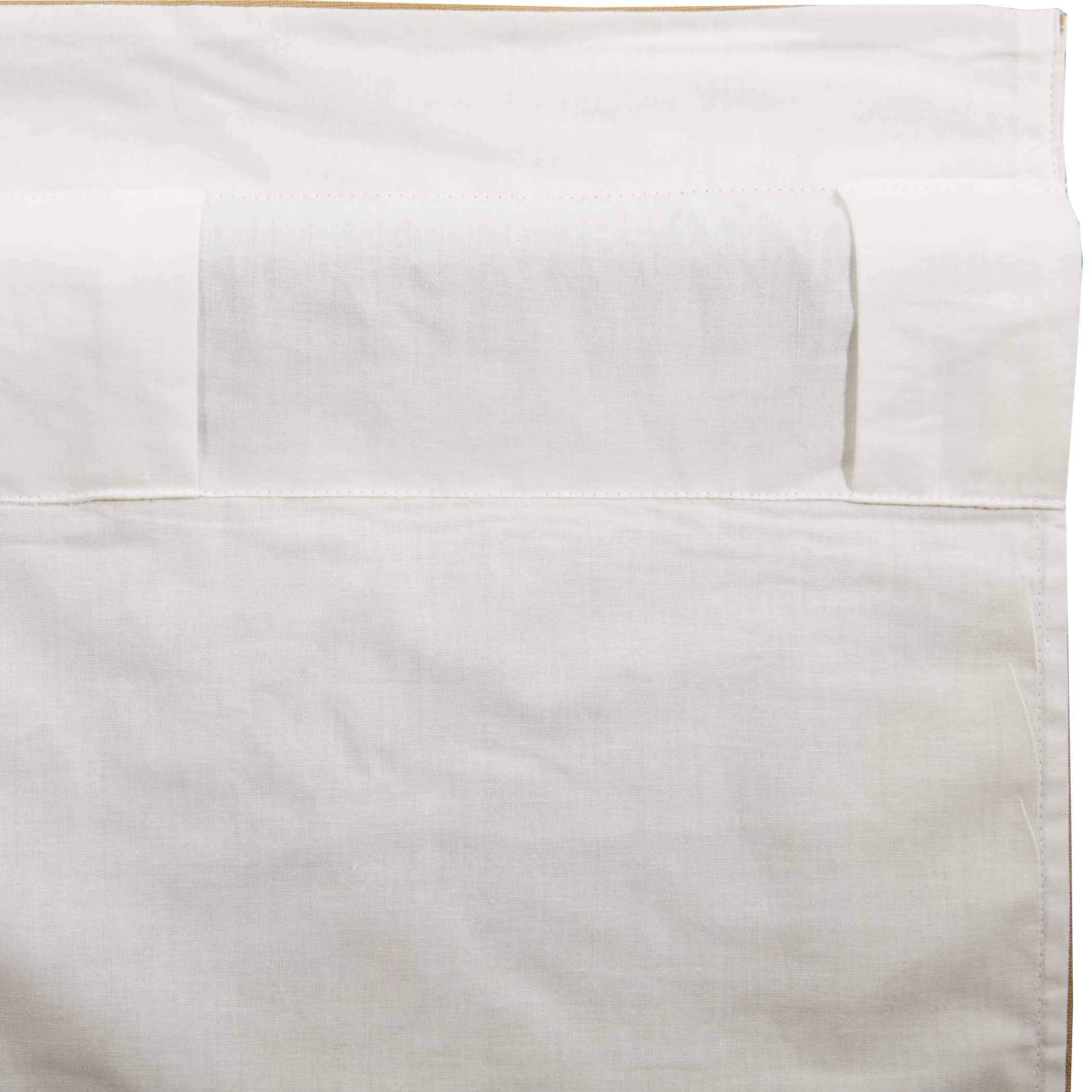 VHC Brands Simple Life Flax Khaki Farmhouse Window Curtain Valance 16x72 - Rustic Kitchen Decor for Country Style Homes & Cozy Cafés