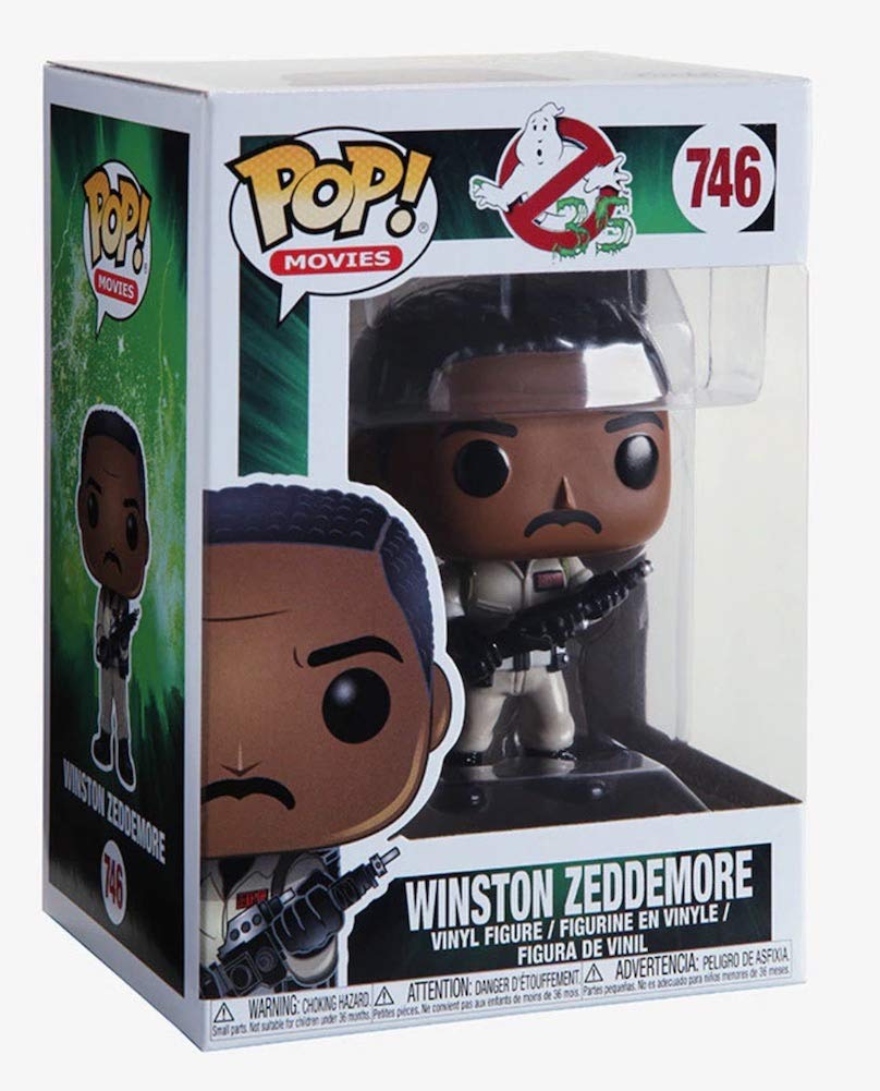 Funko Pop! Ghostbusters 4-Pack Collectible Figures - Dr. Peter Venkman, Dr. Raymond Stantz, Dr. Egon Spengler & Winston Zeddemore - Perfect for Movie Fans, Gift Giving & Pop Culture Displays