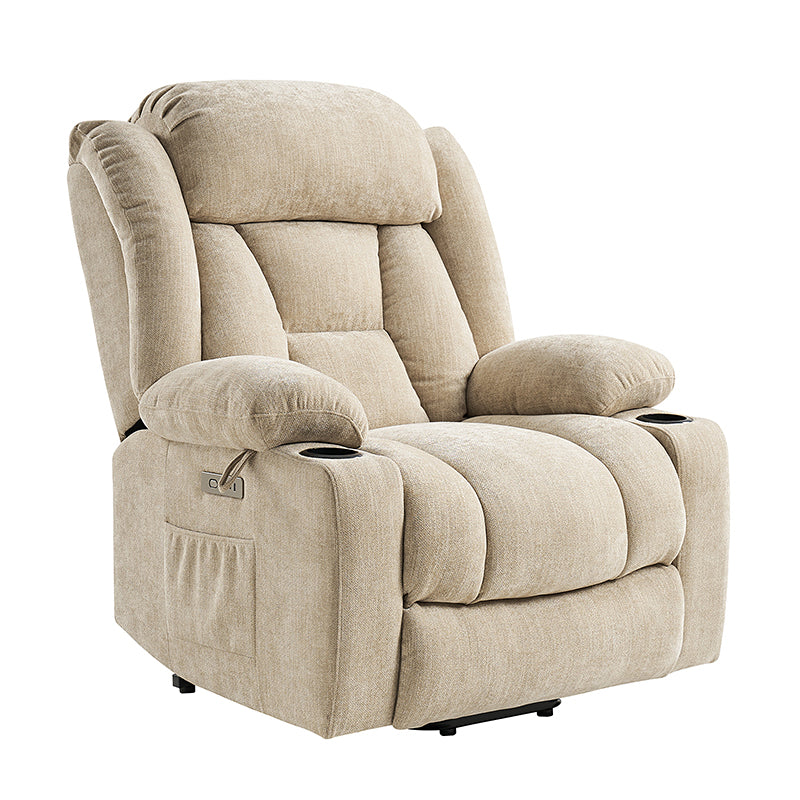 Ethel LuxLift Max Recliner Chair - Premium Lift Assist Reclining Chair for Elderly & Seniors with Easy Operation - Perfect for Living Room, Bedroom & Home Theater Relaxation