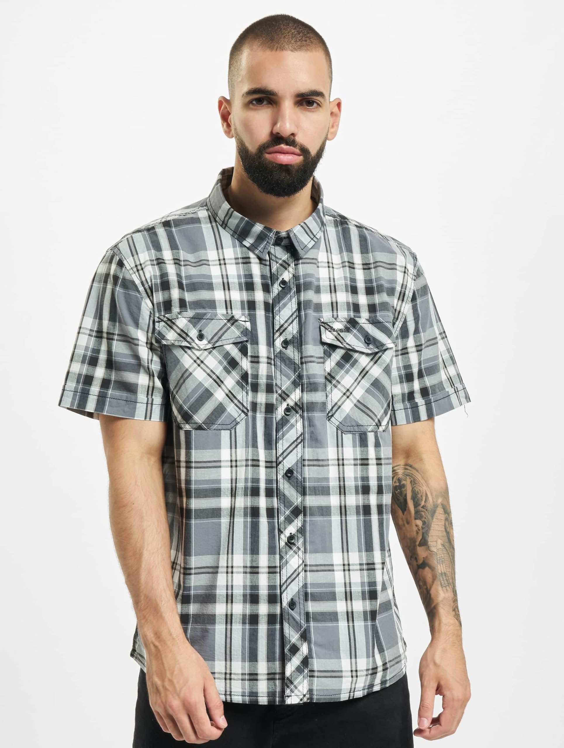 Men's Roadstar Casual Button-Down Shirt in Black - Perfect for Office, Travel & Outdoor Activities