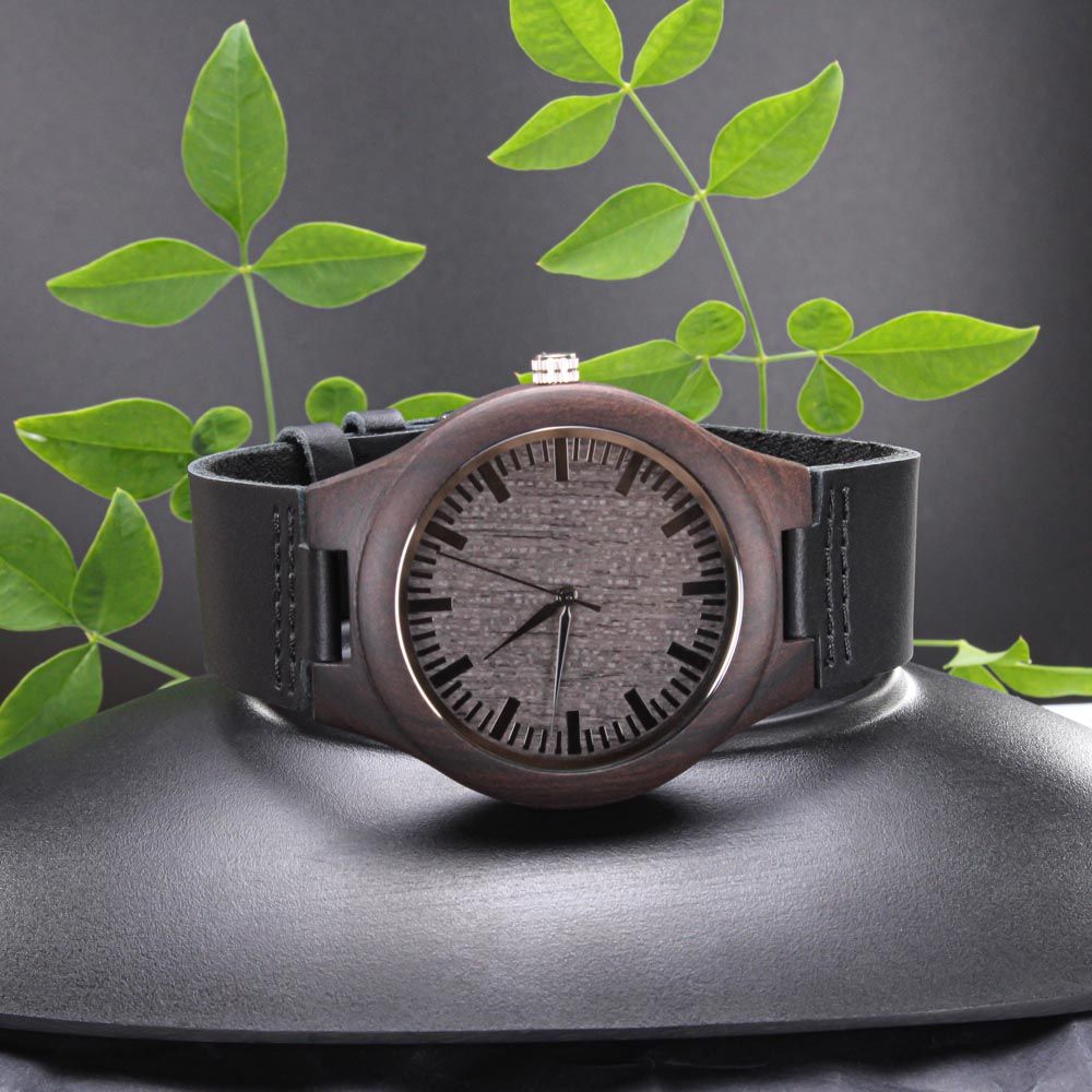 Personalized Engraved Watch for Men - Romantic Anniversary Gift, Christmas Present for Him - Perfect for Couples, Date Nights & Special Occasions