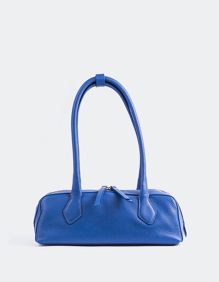 Premium Evanna Blue Genuine Leather Handbag - Stylish & Durable Women's Fashion Accessory for Work, Travel & Everyday Use