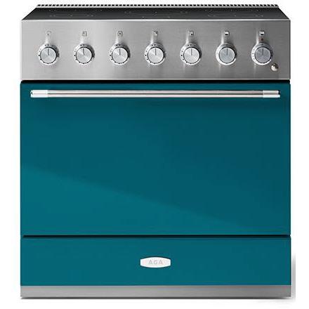AGA 36 Inch Mercury Induction Range with True European Twin Fan Convection - Professional Gas Stove for Home Kitchen, Perfect for Baking, Roasting & Gourmet Cooking (AMC36IN SAL)