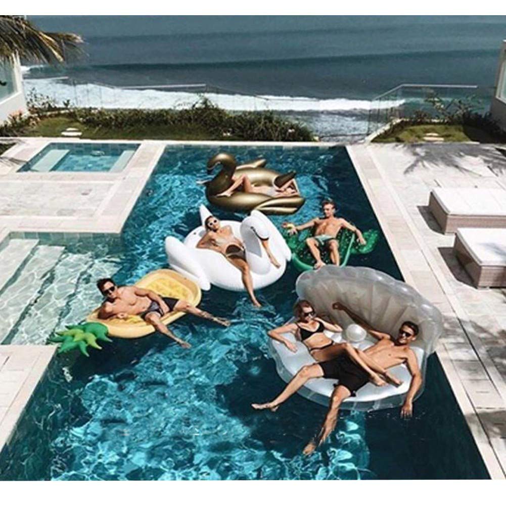 **Heavy Duty Inflatable Pool Floats for Adults & Kids - Durable Pool Floaties for Swimming, Beach, and Outdoor Parties - Perfect for Summer Fun, Relaxation, and Water Play**