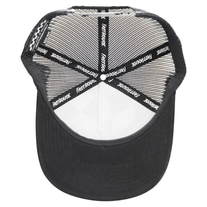 Stylish Black & White Trip Hat - Adjustable Outdoor Sun Hat for Hiking, Travel, and Adventure