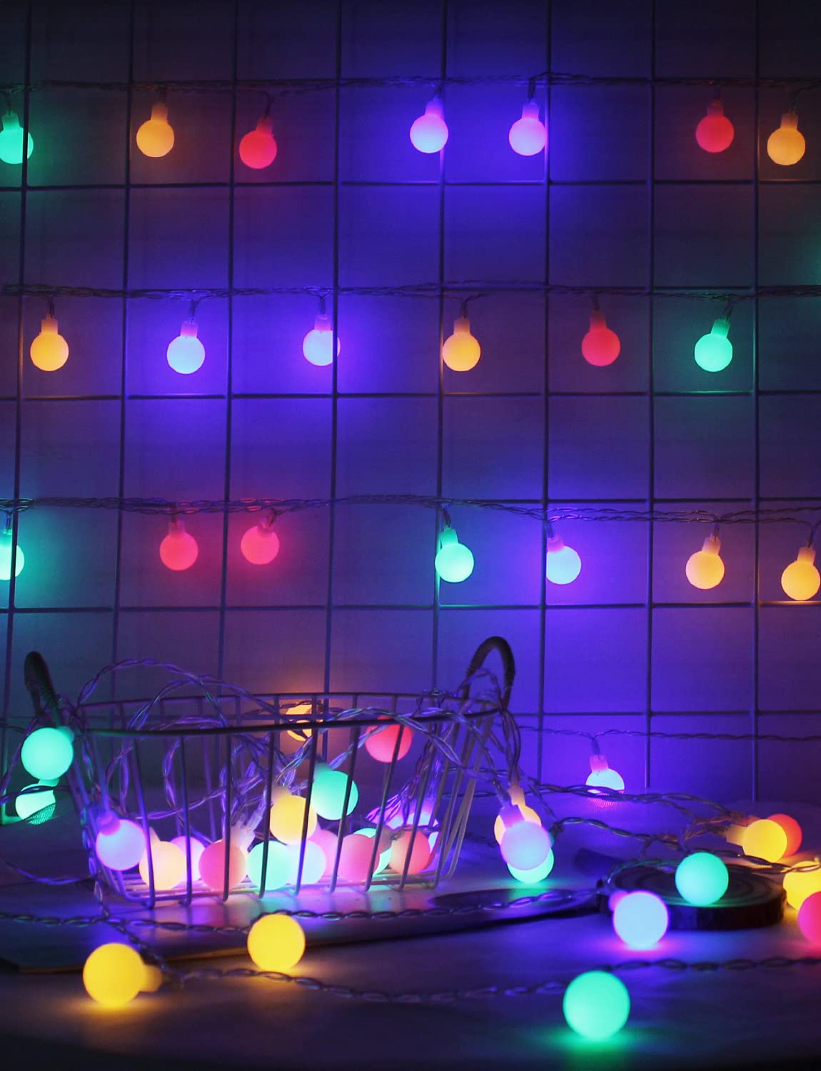 YOYONACY 52FT 2 Pack Battery Operated String Lights - 120 LED Waterproof Fairy Lights with Remote & Timer, 8 Lighting Modes for Bedroom, Wedding, Party, Christmas Decorations - Indoor & Outdoor Use, Multicolor