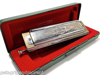 HOHNER Super Chromonica 270 12-Hole C Key Harmonica - Professional Quality for Blues, Jazz & Live Performances - Like New Condition