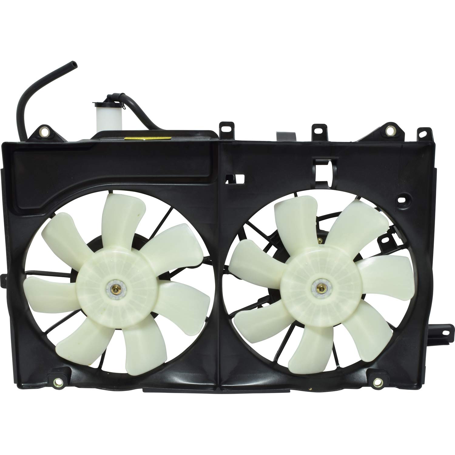 New Dual Radiator & Condenser Fan Assembly for Toyota Prius 2004-2015 - High Performance Cooling System Replacement Part - Perfect for Summer Driving & Heavy Traffic Conditions