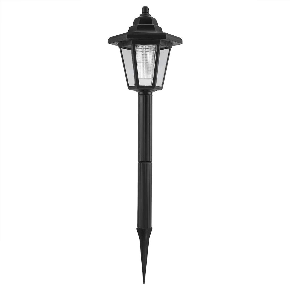 Omabeta Solar Powered LED Lawn Lights - Hexagonal Pathway Lighting for Outdoor Garden, Yard & Landscape - Weatherproof Security Lights for Walkways, Driveways & Patios