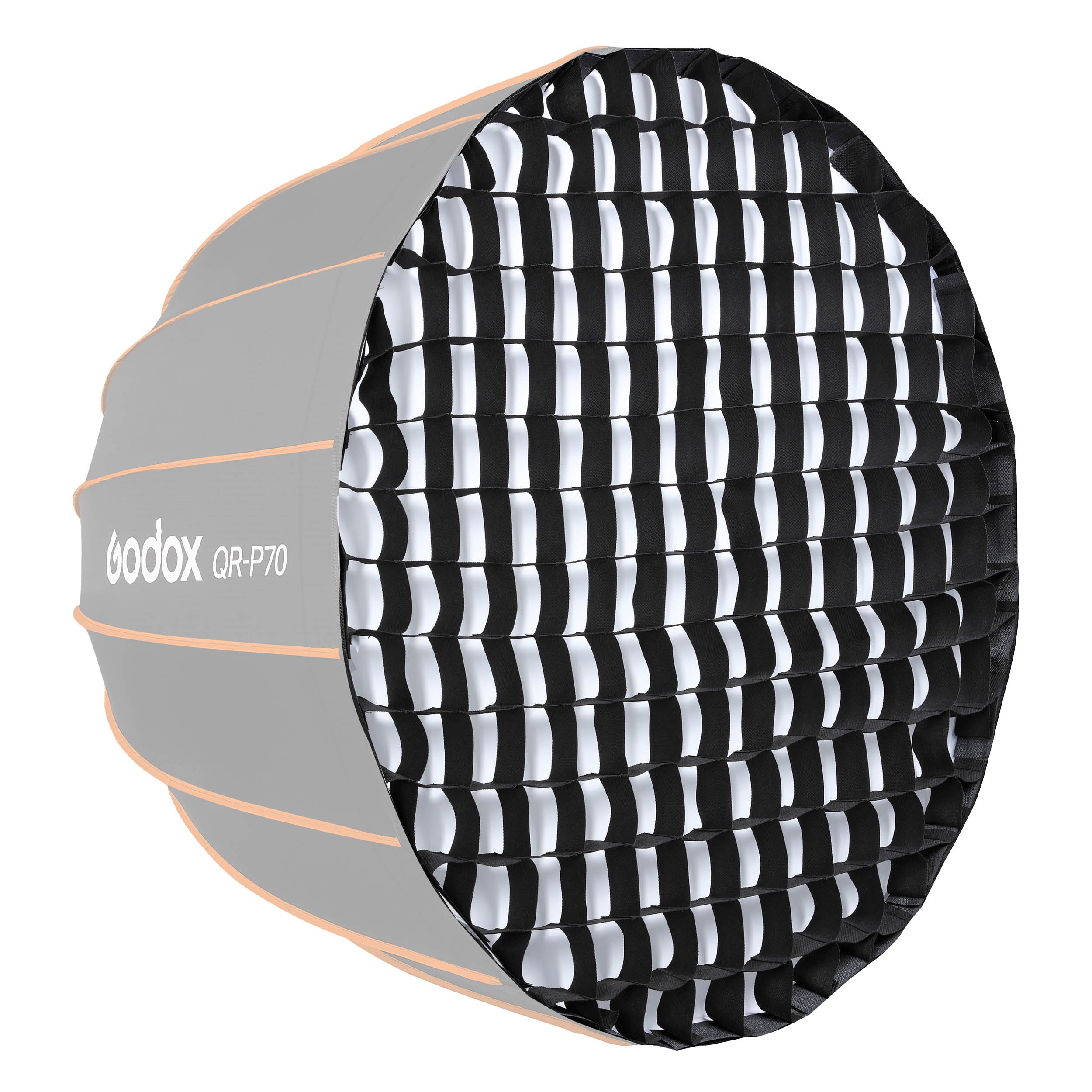 P70 G Honeycomb Grid for Deep Parabolic Softbox (QR P70) - Perfect for Studio Photography & Portrait Lighting