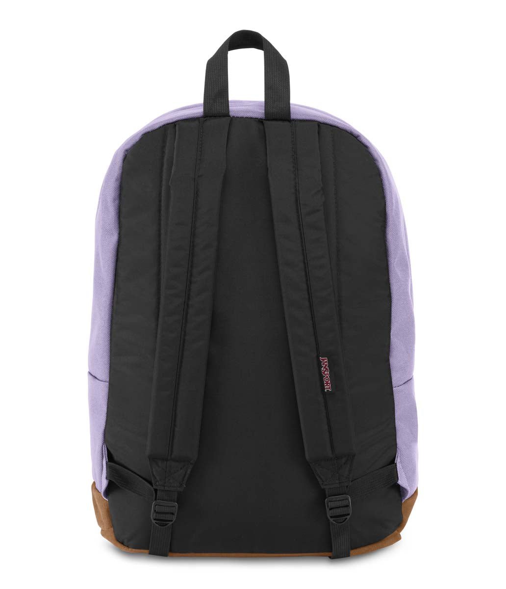 JanSport Right Pack Backpack - Lightweight School & Travel Backpack for Students & Commuters - Pastel Lilac - Perfect for College, Work & Outdoor Adventures