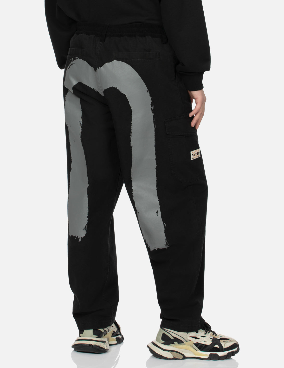 Daicock Print Baggy Pants - Trendy Loose Fit Jogger Pants for Men & Women - Perfect for Streetwear, Hip Hop Fashion & Casual Outfits