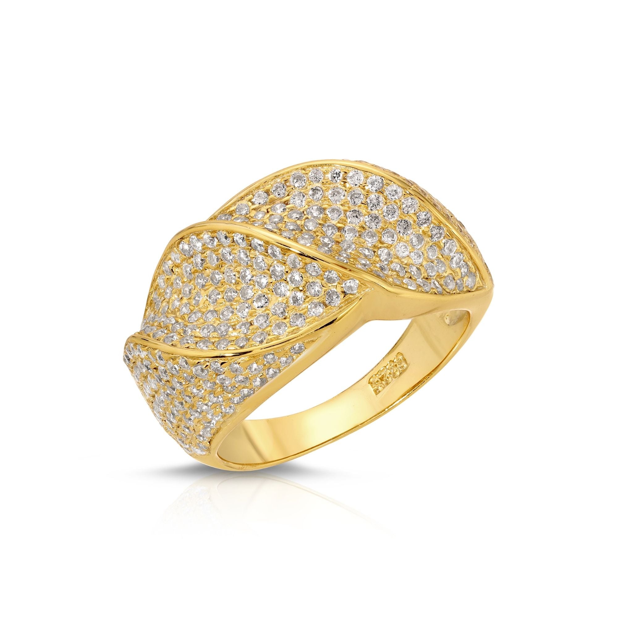 Stylish Croissant Ring - Elegant Gold or Silver Dainty Ring for Women - Perfect for Everyday Wear, Date Nights & Gifting