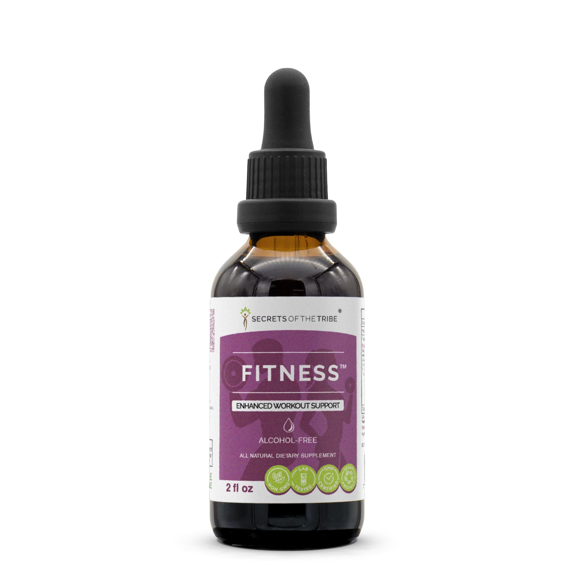Secrets of the Tribe Alcohol-Free Herbal Extract Drops - Potent Maca, Ashwagandha, Green Tea, Cordyceps, Rhodiola & Tribulus Tincture - 2oz Natural Workout Booster for Energy, Focus & Performance | Pre-Workout, Post-Workout & Daily Wellness Supplement