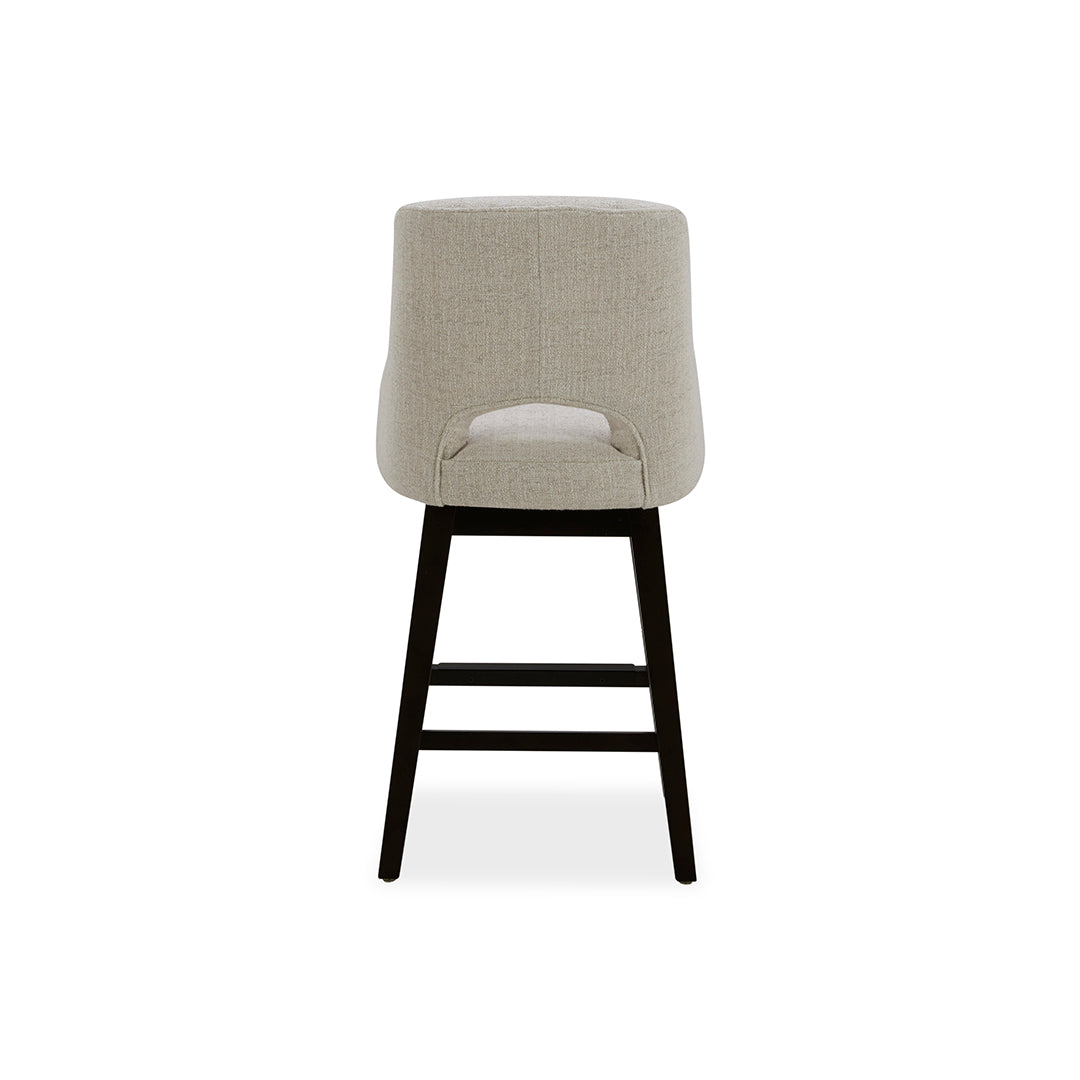 Nathan Stool - Modern Wooden Stool for Kitchen, Bar, or Living Room - Durable & Stylish Home Decor - Perfect for Dining, Relaxing, or Extra Seating