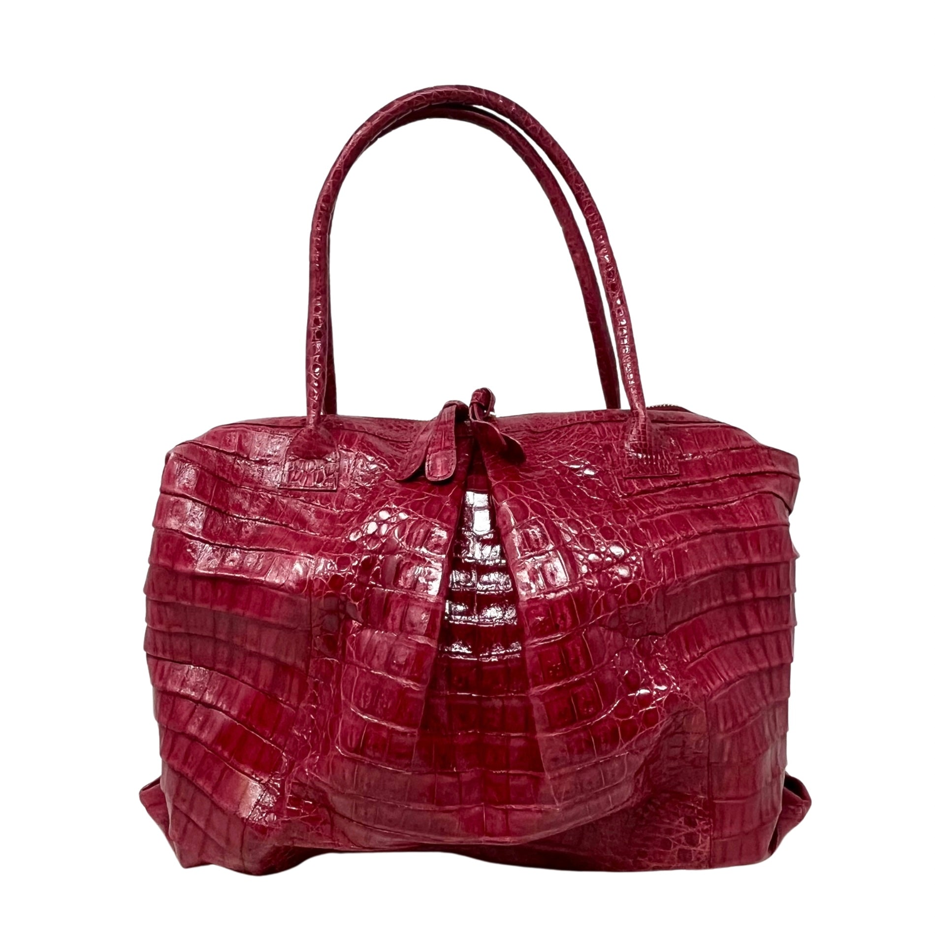 Nancy Gonzalez Genuine Leather Handle Bag for Women - Stylish & Durable Handbag for Work, Travel & Everyday Use