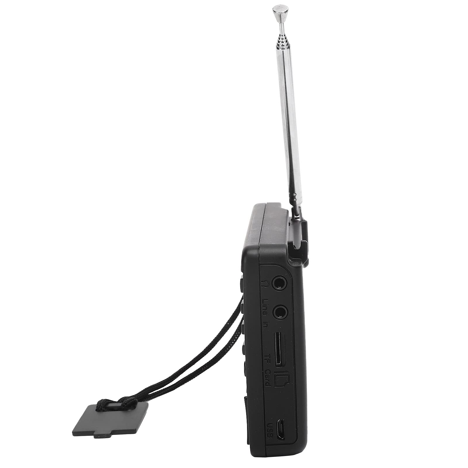 Portable Digital FM AM SW Radio with LED Display - Multifunction Audio Recorder & Player with Memory Card Support - Perfect for Travel, Camping, and Emergency Use