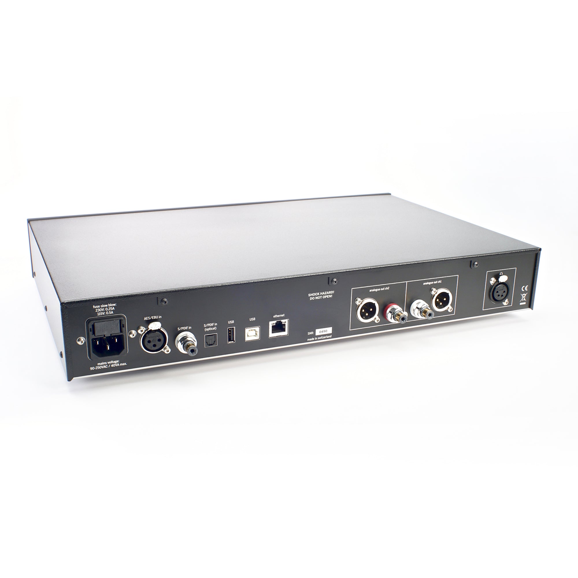 Weiss DAC502 High-End Digital to Analog Converter (DAC) for Audiophiles - Perfect for Home Audio Systems, Recording Studios & Hi-Fi Setups