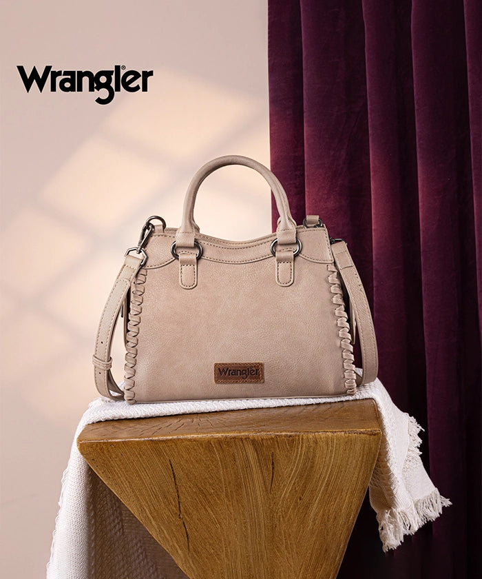 Wrangler Braided Tote Bag for Women - Stylish & Durable Woven Handbag - Perfect for Shopping, Beach, Work & Travel Accessories