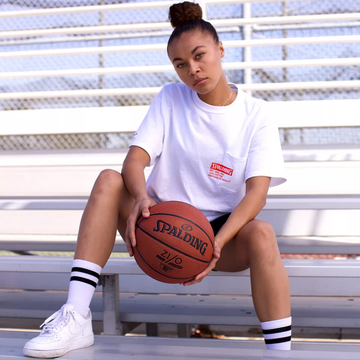 Spalding TF Basketball - Indoor/Outdoor for Court & Street Play