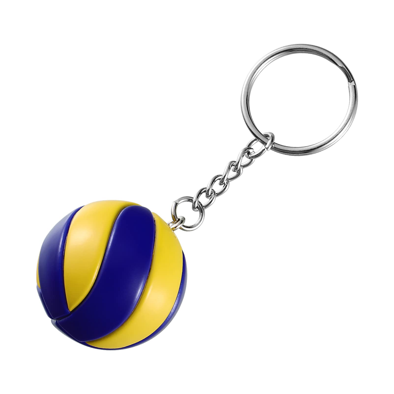 PRETYZOOM Mini Volleyball Keychains - Volleyball Key Pendants, Sports Fan Gifts, Perfect for Volleyball Players, Team Spirit Accessories, and Game Day Souvenirs