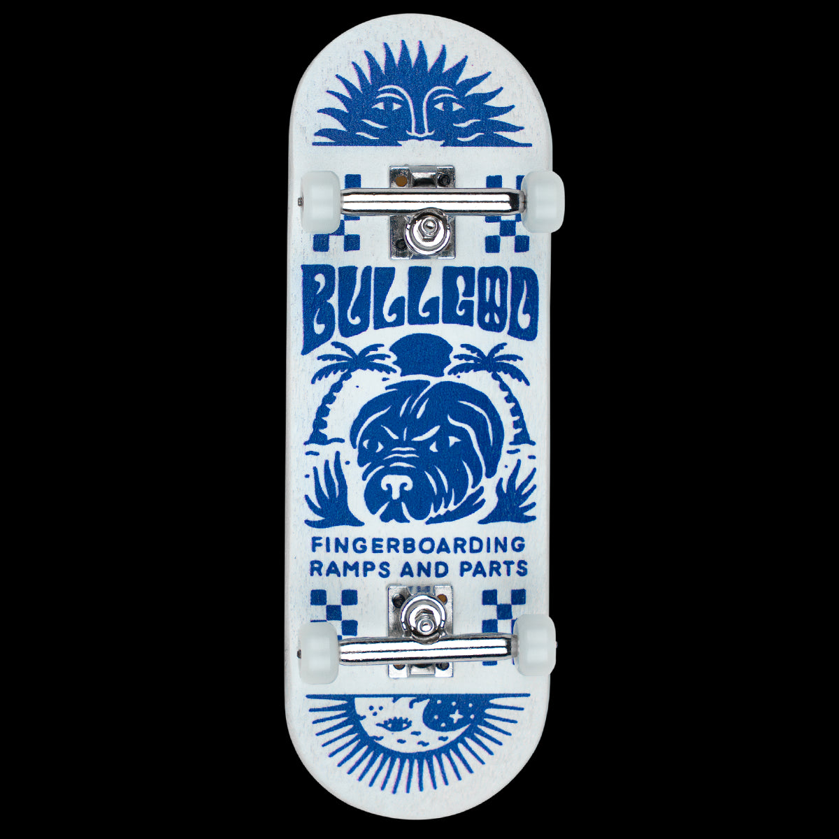 BullGod Premium Fingerboard Complete Skateboard - Mini Finger Skateboard for Tricks & Stunts - Perfect for Kids, Teens & Adults - Fun for Home, Office & School Play