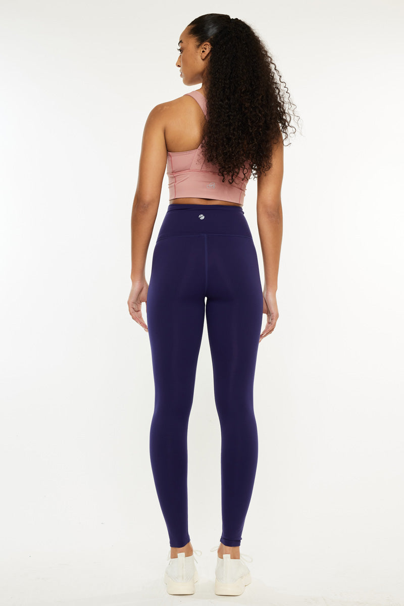 Lily High Rise Active Leggings for Women - Yoga Pants with Pockets, Tummy Control Workout Leggings - Perfect for Gym, Running, Yoga & Lounge Wear